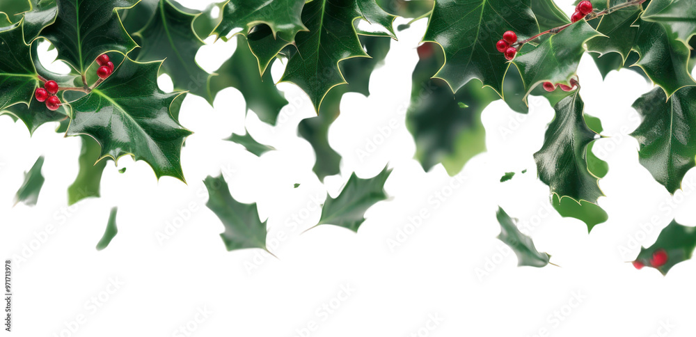 Poster PNG Flying holly leaves border backgrounds outdoors nature.