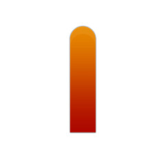 Red and Orange Gradient Capital Letter