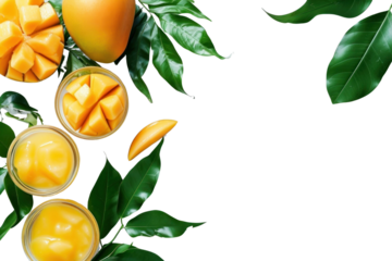 PNG Mango fruit plant food.