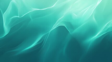 Fototapeta premium turquoise gradient abstract background, generative ai