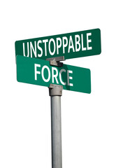 unstoppable force sign