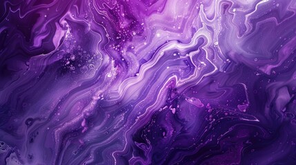 Abstract purple paint background with marble pattern