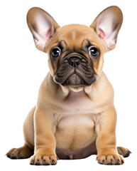 Obraz premium PNG Adorable fawn French Bulldog puppy bulldog animal mammal.