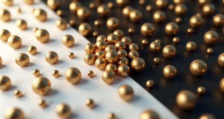 golden christmas ball