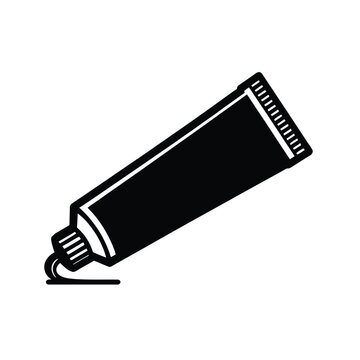 recommend clip art: Toothpaste Tube Silhouette