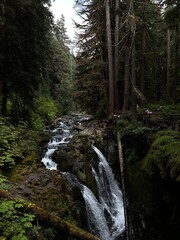 Oregon Sol Duc waterfall 
