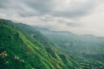 Fototapeta premium view from the mountain