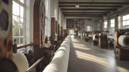 Vintage Textile Mill Machinery,  Spinning, Weaving, & Manufacturing