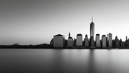 view manhattan skyline captures enduring spirit