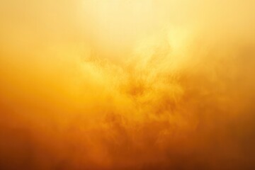 Obraz premium A tranquil autumn background showcasing a harmonious blend of deep yellow and soft orange, radiating warmth and serenity, ideal for enhancing any creative project