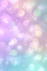 Obraz premium Dreamy Pastel Gradient Background with Soft Bokeh Effect for Beauty Products and Wedding Designs