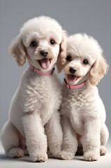 Obraz premium unadulterated cuteness with this playfull poodle puppy image!