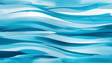 Fototapeta premium Abstract light blue painted background