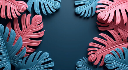 blue and red feathers