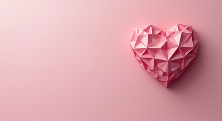 pink rose with heart