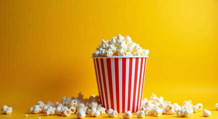 popcorn in a bucket