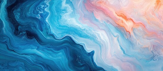 Abstract acrylic background featuring a marble effect with paint stroke textures on paper Suitable for web and game design showcasing a grunge mud art style in a macro view of hand painted artwork