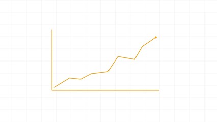 Business growth graph chart, Business line arrow, business strategy, arrow rising up