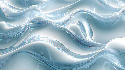 Abstract metallic water patter