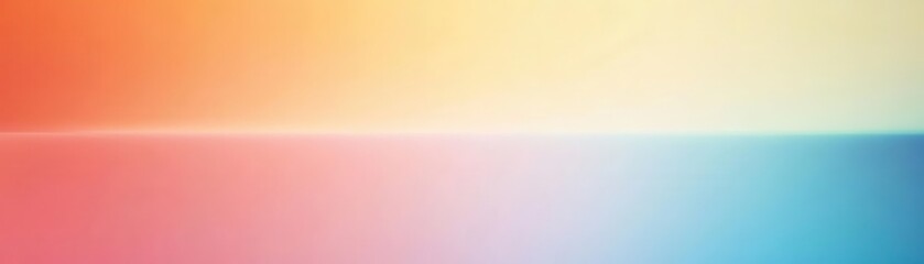 Obraz premium Gradient wash with smooth Gaussian blur, gentle color diffusion, serene abstract design