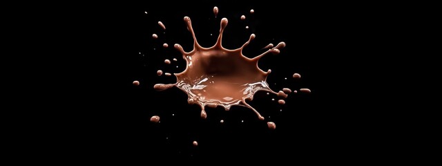 Background chocolate cocoa powder black splash brown food explosion fly. Chocolate isolated background white cocoa cacao dark dust milk broken bar explode texture burst sugar blast sweet piece chip.