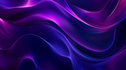 Obraz premium Abstract gradient background. ultraviolet glow on a dark abstract background. empty wallpaper template.