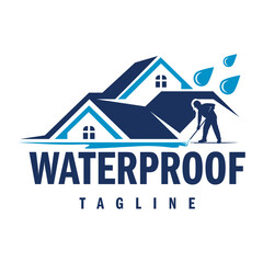 house waterproof logo