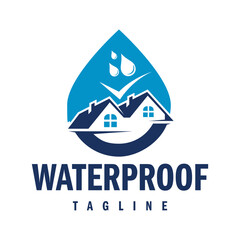 house waterproof logo