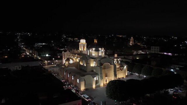 La antigua parroquia de San Jos&eacute;. Originalmente llamada parroquia de San Juan y San Jos&eacute;, fue construida durante el siglo XVIII en Col. Centro Historico, Tlaxcala, Mexico. 