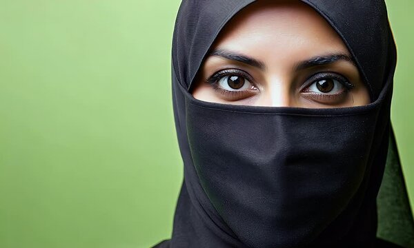 Gaze Through the Veil: A Glimpse of Mystery and Intrigue