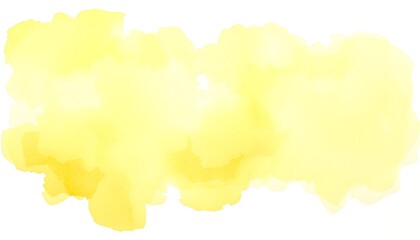 Obraz premium Abstract Yellow Watercolor Background