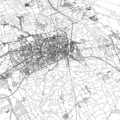 Fototapeta premium 3D illustration of city and urban in Murcia Spain