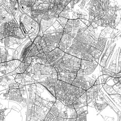 Obraz premium 3D illustration of city and urban in Strasbourg France