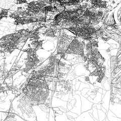 Fototapeta premium 3D illustration of city and urban in Strasbourg France