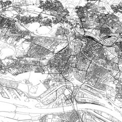 Fototapeta premium 3D illustration of city and urban in Strasbourg France