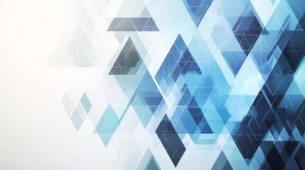 Modern and trendy abstract background with geometric texture in blue and black tones, ideal for wide format designs such as banners, posters, websites, and presentations