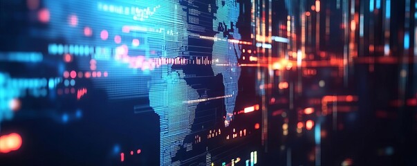 Advanced AI detecting and predicting trade trends with realtime data, Trade Predictions, AIdriven future solutions in global importexport