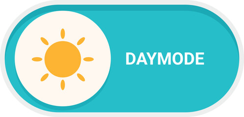Day mode button activating daytime hours for website or app features