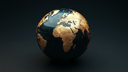 Fototapeta premium Globe Logo as a Concept for Exploring the World 