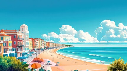  Illustrations of Buildings and Areas for Famous Tours in Italy, Generative AI