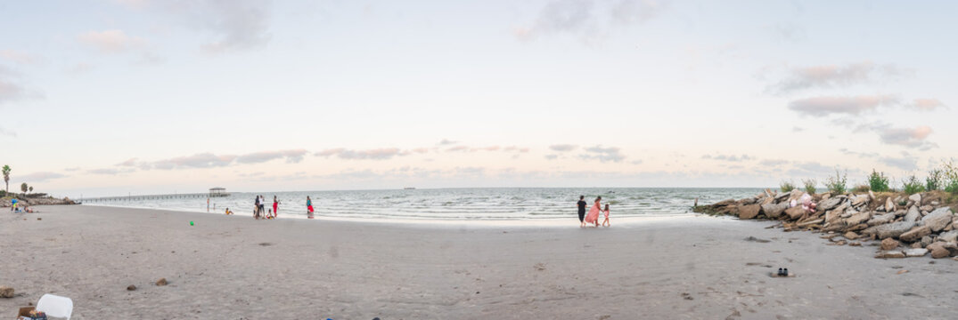 The sands of El Jardón Beach hold stories written by the tides and whispered by the wind, Seabrook, Texas, United States of America