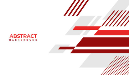 Abstract red lines composition presentation banner