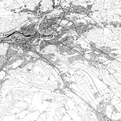 Fototapeta premium 3D illustration of city and urban in Bern Switzerland