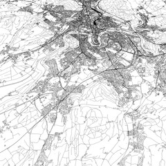 Fototapeta premium 3D illustration of city and urban in Bern Switzerland