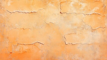 Obraz premium Weathered Orange Wall Texture Background