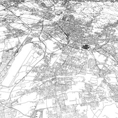 Fototapeta premium 3D illustration of city and urban in Bergamo Italy