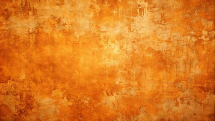 Fototapeta premium Textured cement orange background with abstract orange grunge design