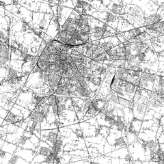 Fototapeta premium 3D illustration of city and urban in Padua Italy