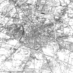 Obraz premium 3D illustration of city and urban in Padua Italy