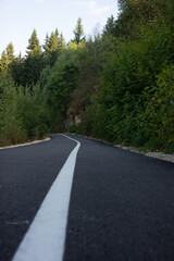 Fototapeta premium asphalt road